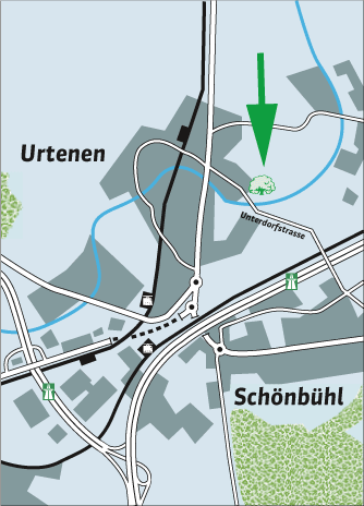 Lageplan Dürig Gartenbau